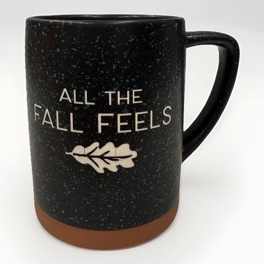 Fall Coffee Mug All The Fall Feels Place and Time Ceramic Autumn Leaves Joann